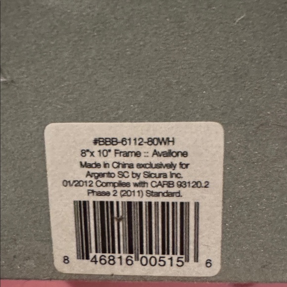 Gold Patterned Picture Frame - Picture 5 of 6